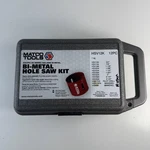 Matco Tools HSV12K Bi-metal Hole Saw Kit 12PC Steel Drill Bits Gray Case Arbor. Fixed Price $58.49.
