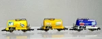Z Scale Marklin Mini-club 86113 Db German Biff, Sidolin, Sofix Tank Cars 3-PACK. Fixed Price $56.45.