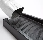 Amerimax 3015-12 24IN Black Vinyl Splash Block Downspout Diverter New Open Box. Fixed Price $11.99.