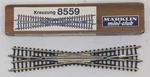 Marklin 8559 Z 4-7/16" 13 Crossing Track. Fixed Price $32.59.