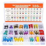 300PCS Car Fuses Assortment Kit Micro Mini Standard 2A-40A With Storage Box. Fixed Price $12.99.