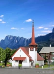 Church Kandersteg Z Gauge Kibri Kit 36815. Fixed Price $55.33.