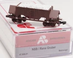 Metal Fr/ab Z-scale Lime Ore Hopper Car Nsb Norway By H. Freudenreich, New. Fixed Price $169.00.