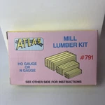Atlas #791 Ho Or Scale Mill Lumber Building Kit New Sealed. Fixed Price $14.00.