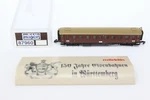 Z Scale Marklin 87960 3RD Class W Rttemberg Express Passenger Car Lnib. Fixed Price $65.00.