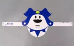 Paper Product Jack Frost Sun Visor Shin Megami Tensei Series Atlas Fest Visit. Fixed Price $45.89.