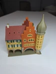 Kibri Z Gauge 36803 Biel Music School Assembled Germany Old World. Fixed Price $34.99.