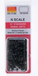 Micro Trains Scale 33" Standard Wheel Sets Axles (401-100) 00312002. Fixed Price $29.59.