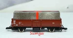 Marklin 8622 Gondola & Gift-wrapped Package Mini-club Z Scale Gauge. Fixed Price $19.95.