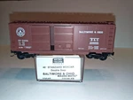 Scale Baltimore & Ohio Double Door Boxcar By Micro-trains W/ Kadee Coupler. Fixed Price $16.00.