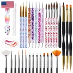 Artdone Nail Dotting Tools 32PCS Double-ended Brushes Kit Gel. Fixed Price $9.16.