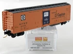 Scale 51' Rivet Side Mechanical Reefer - Atsf #2103 Mtl #06900220. Fixed Price $27.00.