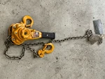 Harrington LB008 3/4 Lever Hoist 1500LB Capacity Chain Puller Kito. Fixed Price $299.00.