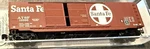 Micro Trains Scale 03 00 121 Atsf 50 Standard Box Car Double Doors Wo Roofrac. Fixed Price $29.70.