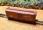 Scale: Vintage Kadee Microtrains Rebel Route Box Car 5676 Model Railroad. Fixed Price $18.95.