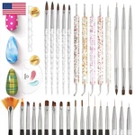 Beetles Gel Polish 31PCS Nail Art Brushes Dotting Tools Pens. Fixed Price $10.69.
