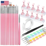 Fandamei Nail Art Tools 15 Pcs Brushes Dotting. Fixed Price $10.69.