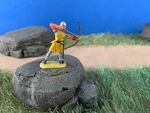 Vintage 1970S Elastolin #8647 Norman Archer Plastic Size 4CM/40M - Scale 1:45. Fixed Price $24.99.