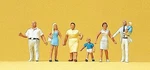 Preiser 10284 Ho Scale Pedestrians Krause Family Walking. Fixed Price $23.99.
