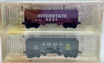 Scale Micro-trains 87012 Interstate 33 Twin Bay Hopper Car 2PK Brand New. Fixed Price $30.00.