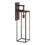 Hampton Bay Porter Hills 26 In. Dark Olde Bronze Outdoor Wall Lantern Sconce. Fixed Price $34.99.