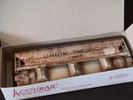 New Micro Trains Weathered 3-BAY Covered Hopper Kit Union Pacific L 76029. Fixed Price $43.96.