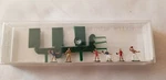 Merten Scale Ping Pong Figures With 3 Tables # 2465. Fixed Price $8.99.