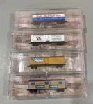 Micro Trains (z) 4 Assorted Reefers - New. Fixed Price $62.95.