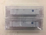 Micro-trains Line Atsf 48' Rib Side Container 468 00 081 /082 *mint* Scale. Fixed Price $45.00.
