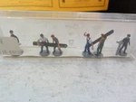Merten HO876 Track Repairmen With Ties & Tools Mnib. Fixed Price $11.69.