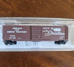 Z Scale 50500232 50' Box Car Single Door Chicago & North Western Micro-trains. Fixed Price $23.99.