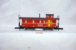 Z Scale Gauge Marklin 8636 Santa Fe Caboose Road# 999005. Fixed Price $39.95.