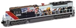 Azl 63109-9 SD70ACE Heritage Up Powered By Our People Locomotive Scale Gauge. Fixed Price $699.95.