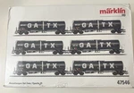 Marklin Ho 47546 Db Type Zans Tank Car Set Era Vi New Complete But Box Wear. Fixed Price $400.00.