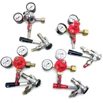 Micro Matic CO2 Gas Regulator 34DH + Keg Coupler Dual Gauge Beer Control Lot. Fixed Price $89.99.