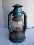 Dietz Lantern No. 2 D-lite Usa Made Ny Oil Blue. Vintage Antique. Fixed Price $40.00.