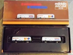 Z Scale Marklin Mini-club 8216 Rapelli And Migros Freight Set (2 Cars) Lnib. Fixed Price $55.00.