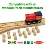 Dog Bone Connectors 8-PACK For Thomas, Brio, Ikea Wooden Train Tracks. Fixed Price $12.97.