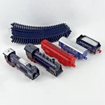 Gmd G.m.d. FX-06237 Locomotive Engine Train X-D-1833 Cars Track Tested Works. Fixed Price $27.81.