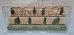 Z Scale 13" 2-LEVEL Rock Cliff -display Case -for Any Trains. Fixed Price $134.95.