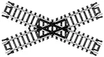 Atlas Crossings W/black Ties 60 Degrees 2568. Fixed Price $15.98.