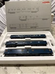 Ho Marklin 49951 Db German Federal Railroad 3-CAR Crane Tender Passenger Set. Fixed Price $210.00.