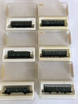 Set Of 6 Marklin Z Mini Club Oid Time Passenger Cars Boxed. Fixed Price $55.00.