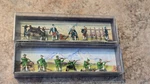 Nos Merten Scale Hunters Shooting 6 Figures 2114 & 2120 Return. Fixed Price $24.95.