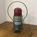 Vintage Train Lantern.star Flasher Model No 215-T Red. Fixed Price $26.10.