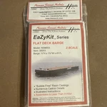 Nansen Street Models Z Scale Empty Open Scow Barge. Fixed Price $16.47.