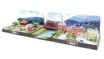 Rokuhan Z Gauge Shorty Mini Layout Set Tunnel Type Extended Scene SS002-4. Fixed Price $275.82.