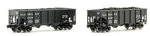 Z Scale Gauge Wdw Full Throttle FT-2041-2 Alaska Rr 33' Hopper Car Set #2. Fixed Price $99.95.