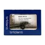 Trident Historical Mini German Ho Scale M119 Light Gun Vg+/nm. Fixed Price $14.00.