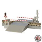 New Rokuhan Z Gauge S045-3 Railroad Crossing Set European Style. Fixed Price $21.48.